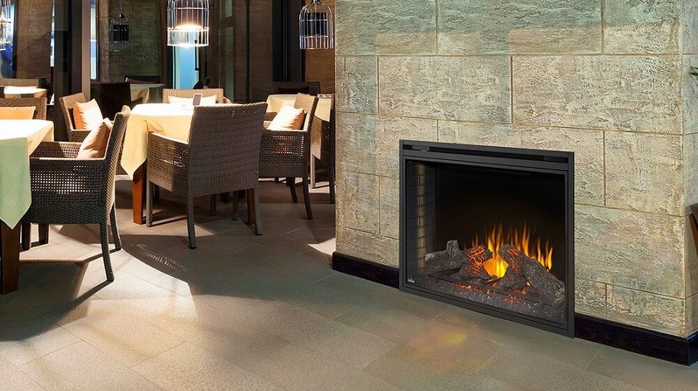 Ascent Series Built-in Electric Fireplaces
