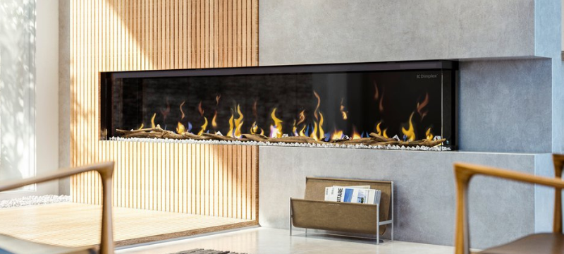 Dimplex Ignitexl® Bold Built-in 100″ Linear Electric Fireplace-3