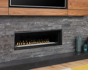 Montigo DelRay Linear Series – 60" Direct Vent Gas Fireplace