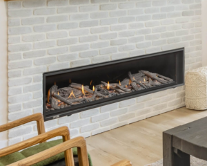 Montigo DelRay Linear Series – 72" Direct Vent Gas Fireplace