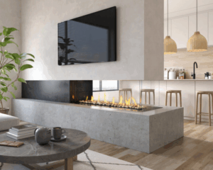 Regency Santa Monica 60" 3-Sided Pier Gas Fireplace